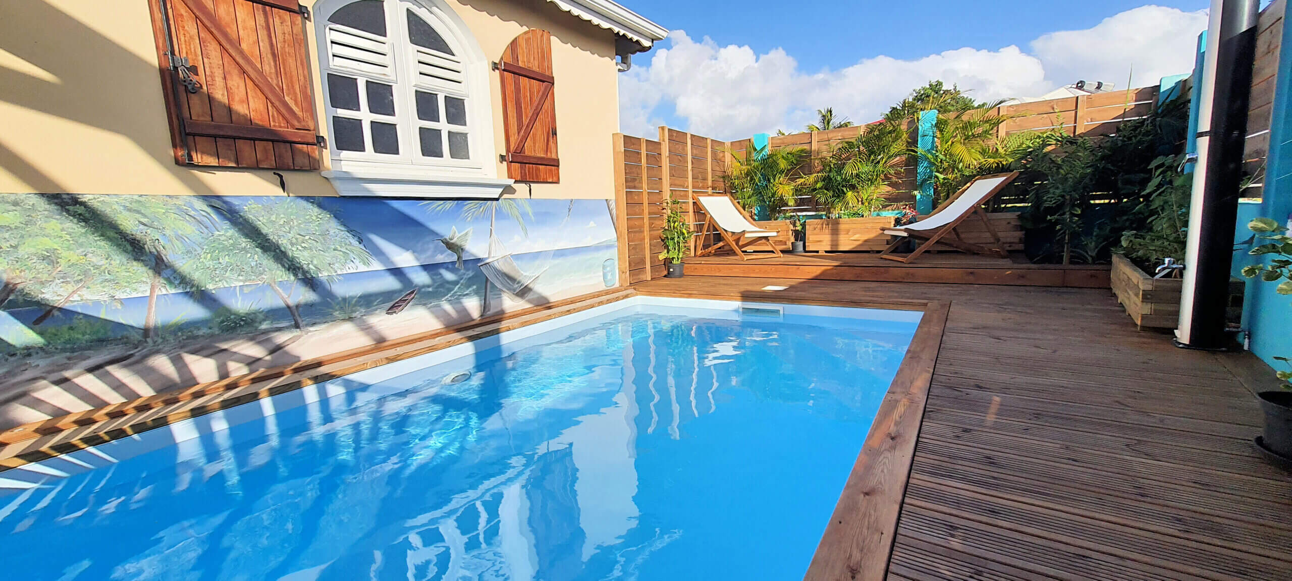 Location de villa en Martinique avec piscine